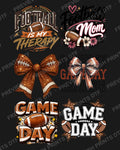Football Game Day Pre-Made Gang Sheet preview