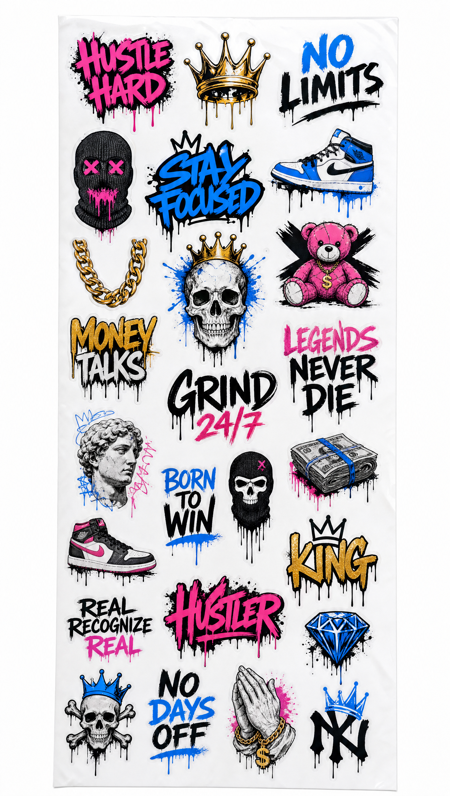 Pre-Made Gang Sheet - Streetwear Pack